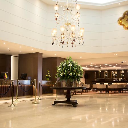 Hotel Dann Carlton Bogotá Exteriér fotografie The lobby of the hotel