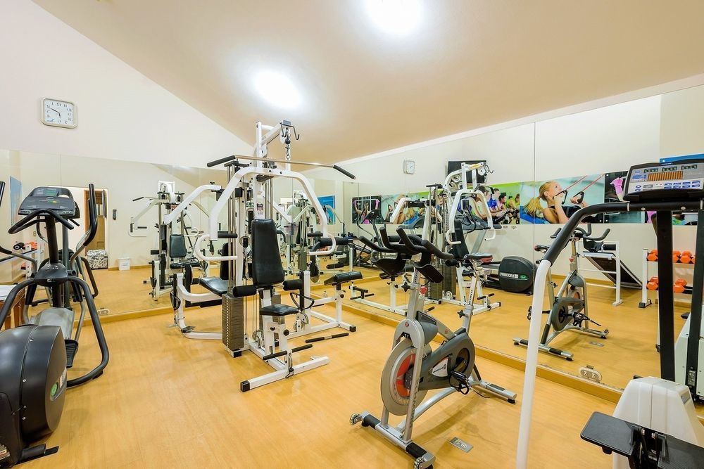 Hotel Dann Carlton Bogotá Exteriér fotografie A gym in a hotel