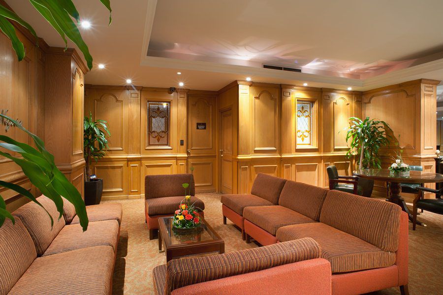 Hotel Dann Carlton Bogotá Interiér fotografie The lounge at the airport